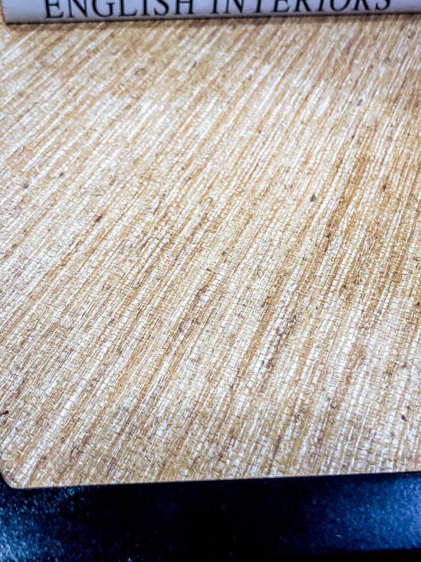 Madcap Cottage Everglades Black Hexagon Natural Woven Grass Top Accent Side Table - Image 6