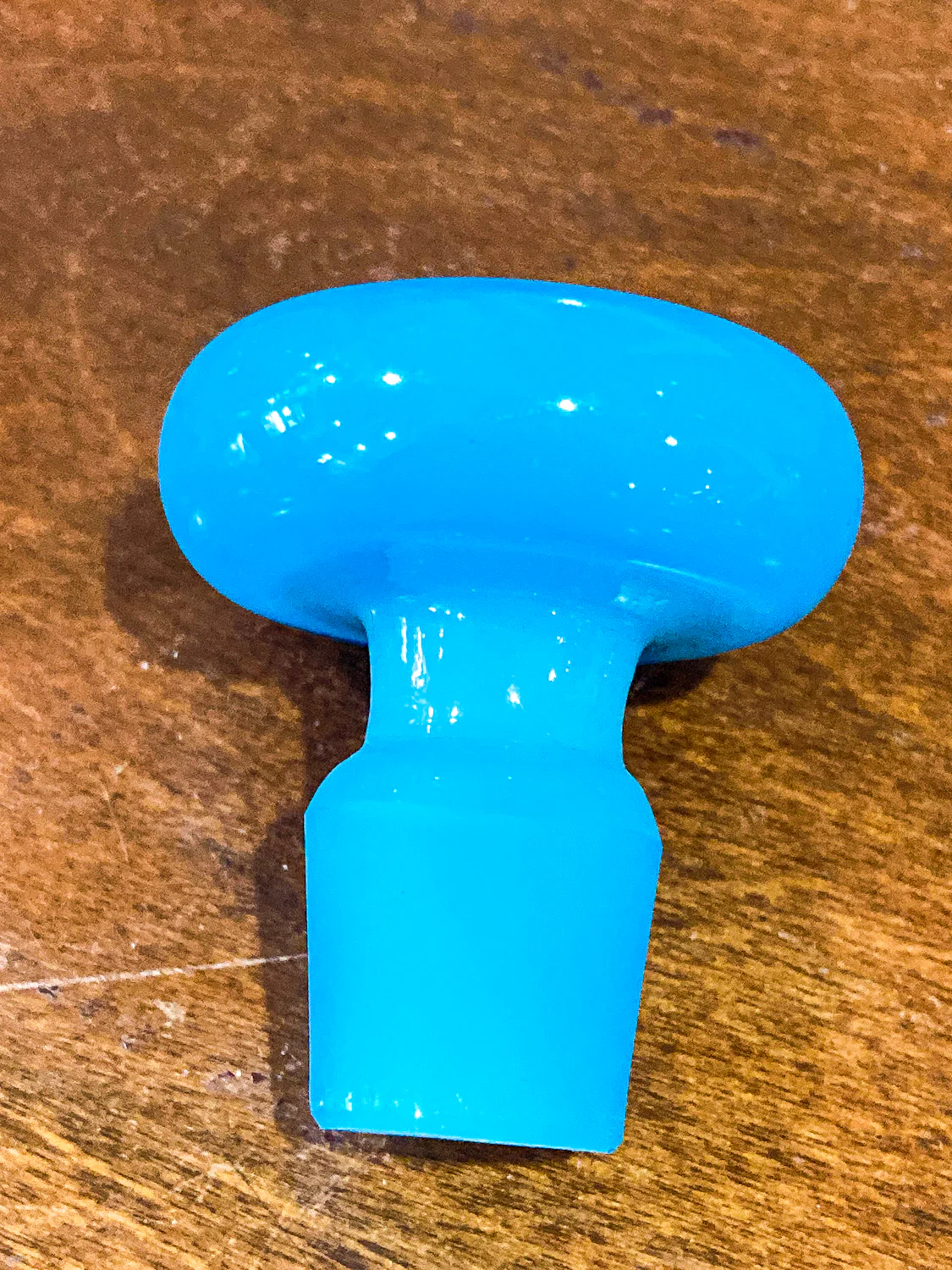 Antique 1920s Steuben Opalescent Aqua Stopper Glass Scent Bottle - Image 6