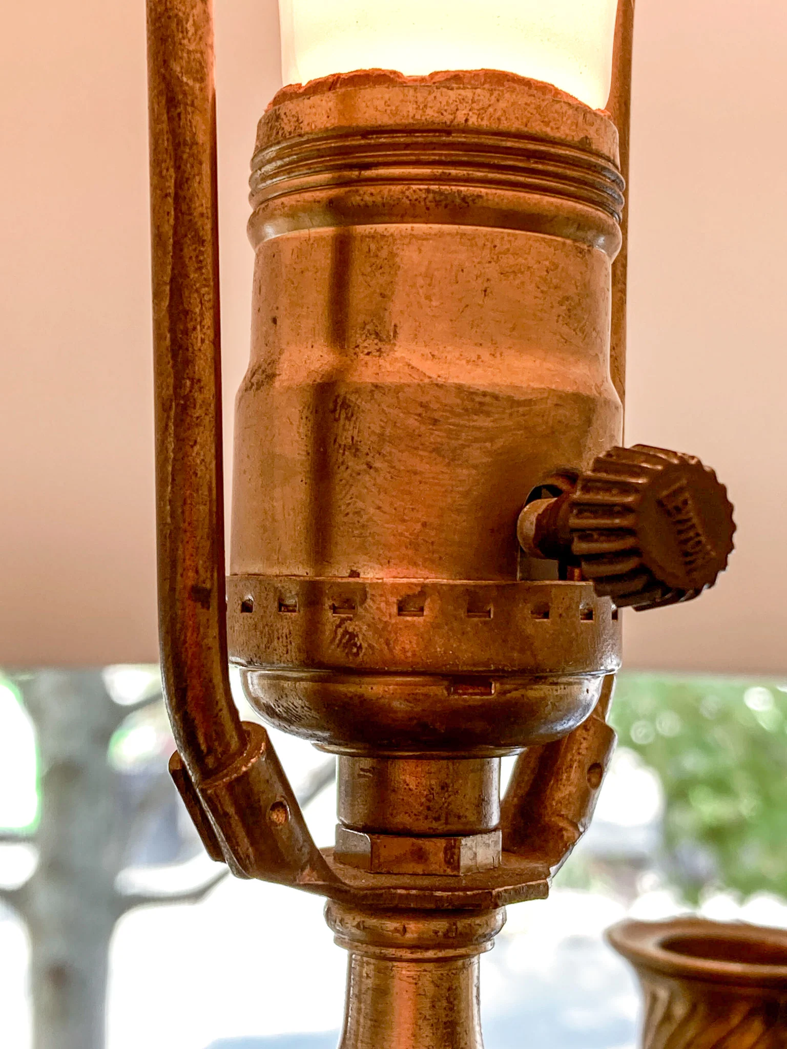 Antique 19th Century French Bronze Putti Figure Candelabra Tall Table Lamp - Image 14