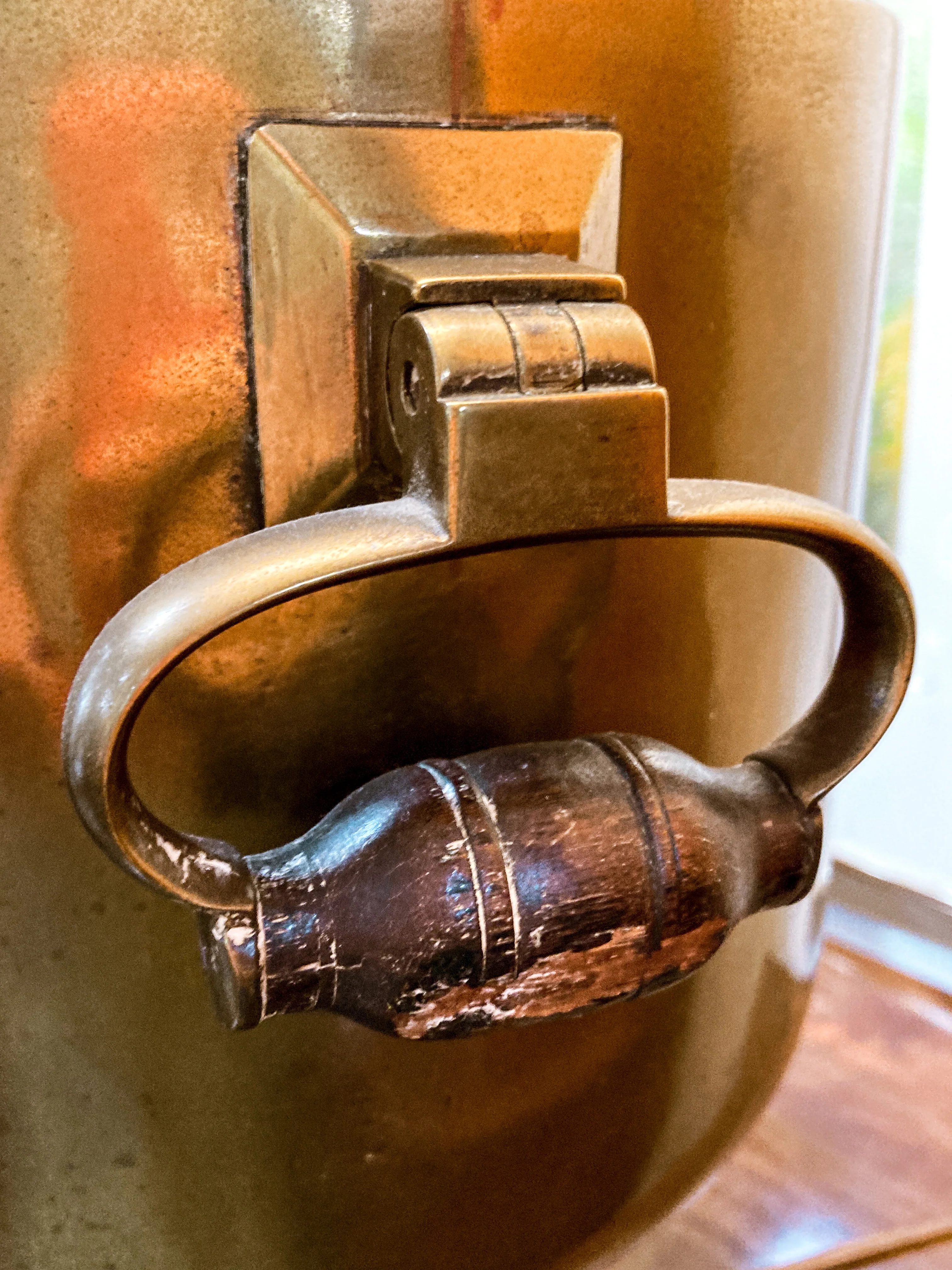 Antique 19th Century Samovar Milk Glass Globe Table Lamp Light - Image 20