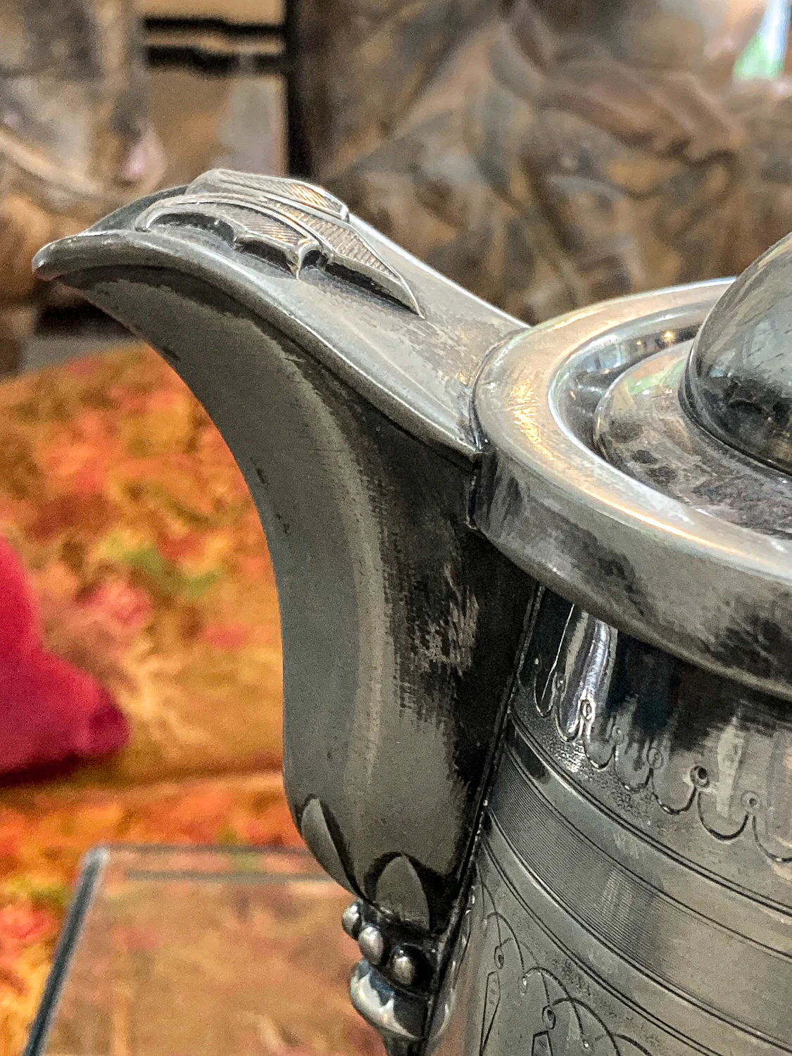 Beautiful Antique C1870 Silver Plated Cold Water Meriden Tankard Pitcher - Image 15