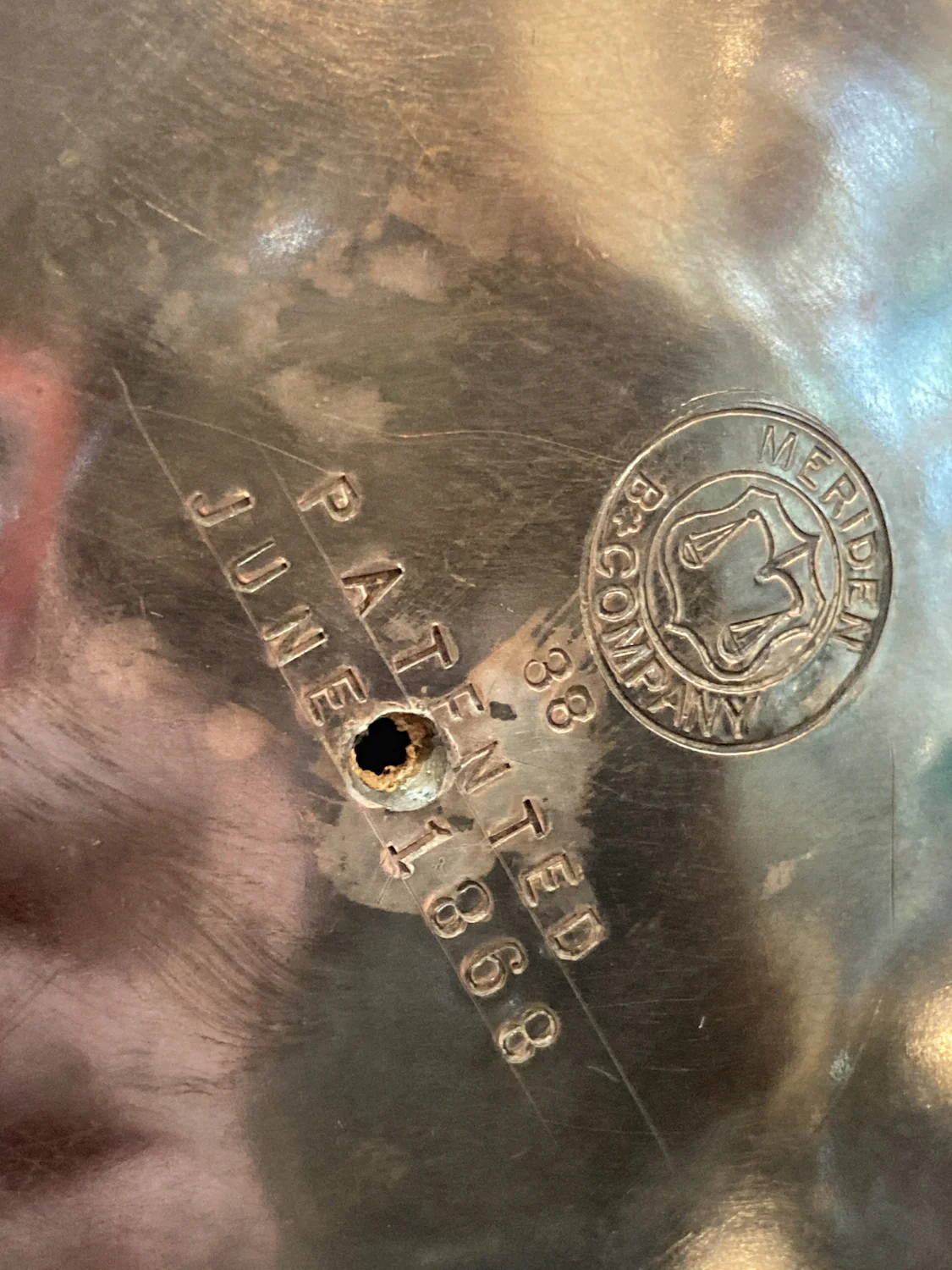 Beautiful Antique C1870 Silver Plated Cold Water Meriden Tankard Pitcher - Image 37