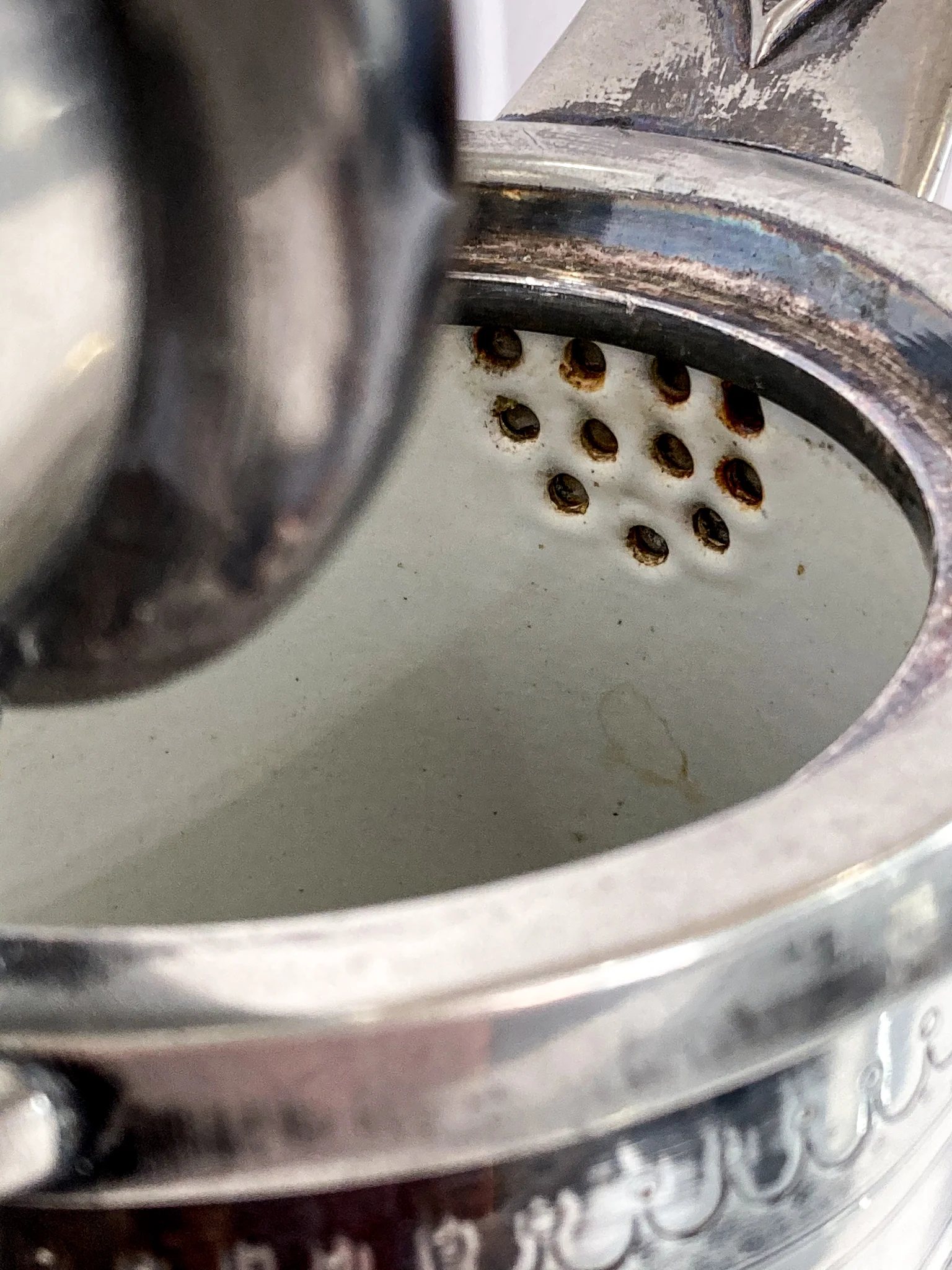 Beautiful Antique C1870 Silver Plated Cold Water Meriden Tankard Pitcher - Image 40