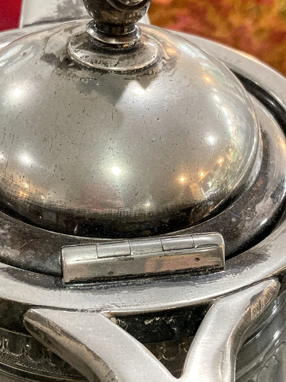 Beautiful Antique C1870 Silver Plated Cold Water Meriden Tankard Pitcher - Image 41