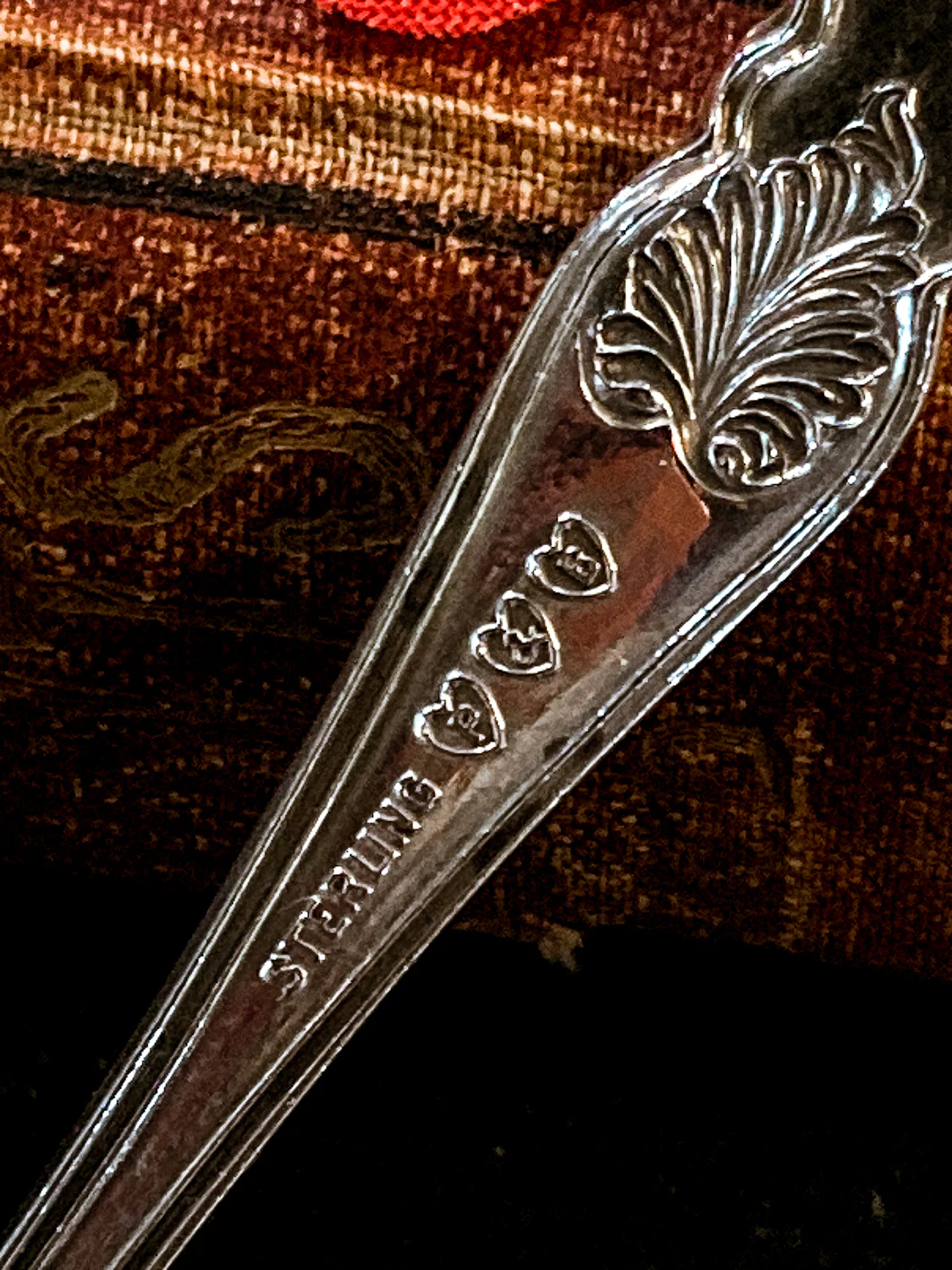 Antique Paye & Baker Sterling Silver Quote Novelty Toast Spoon - Image 10