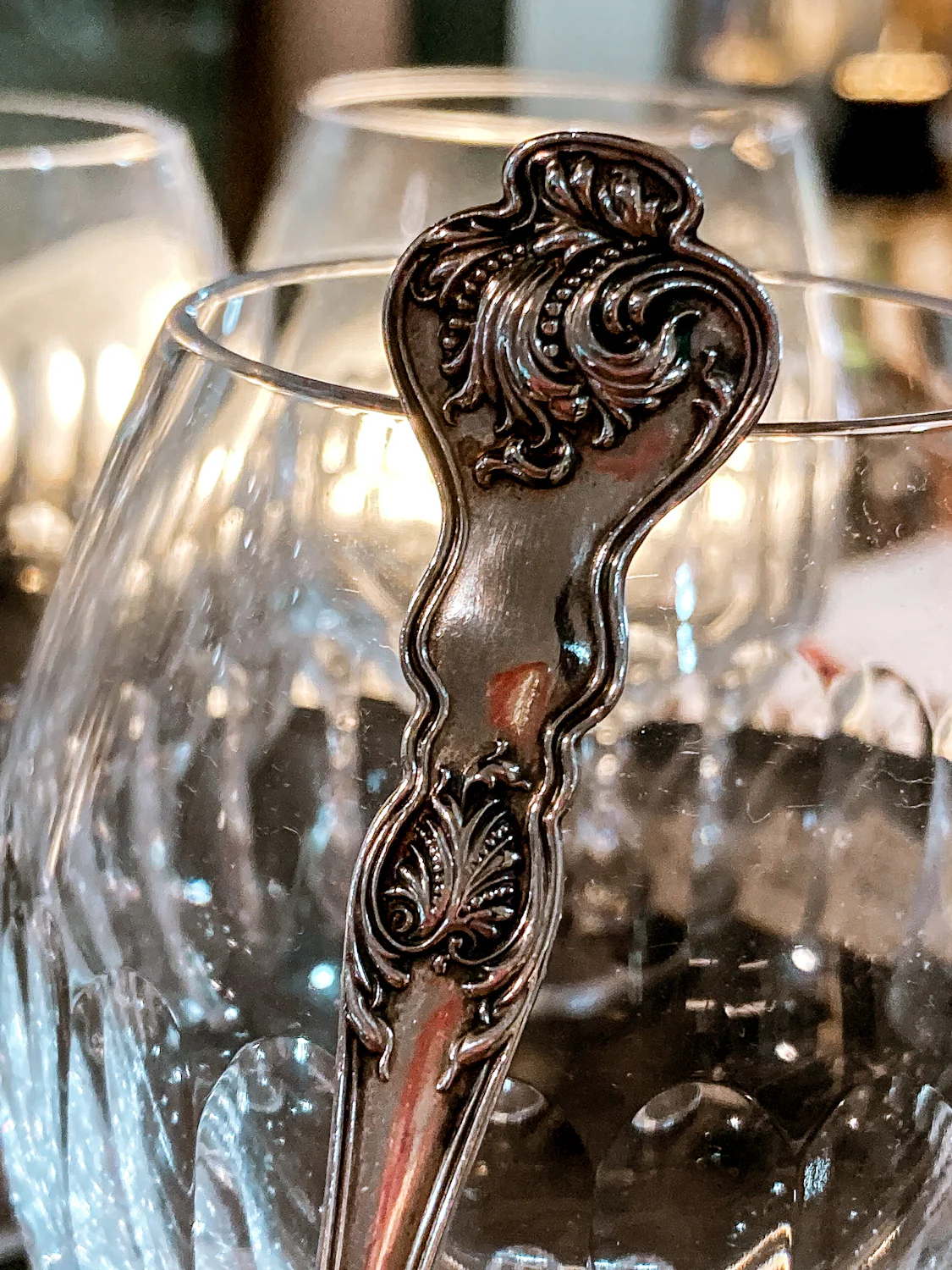 Antique Paye & Baker Sterling Silver Quote Novelty Toast Spoon - Image 5