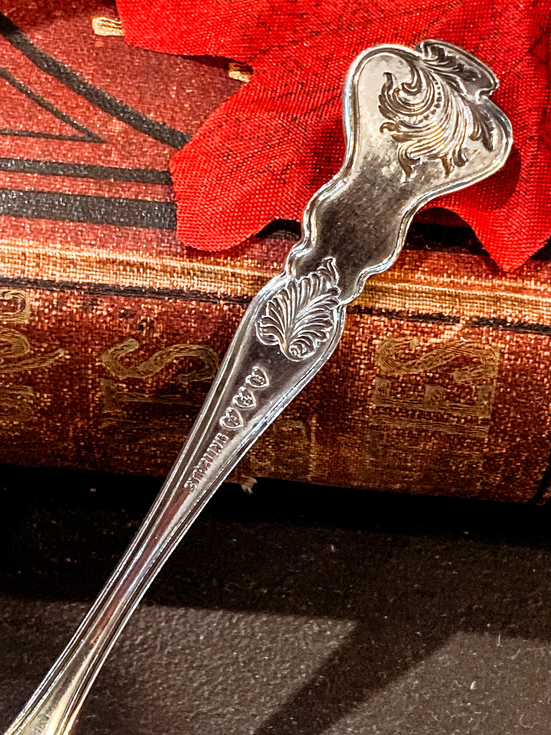 Antique Paye & Baker Sterling Silver Quote Novelty Toast Spoon - Image 9