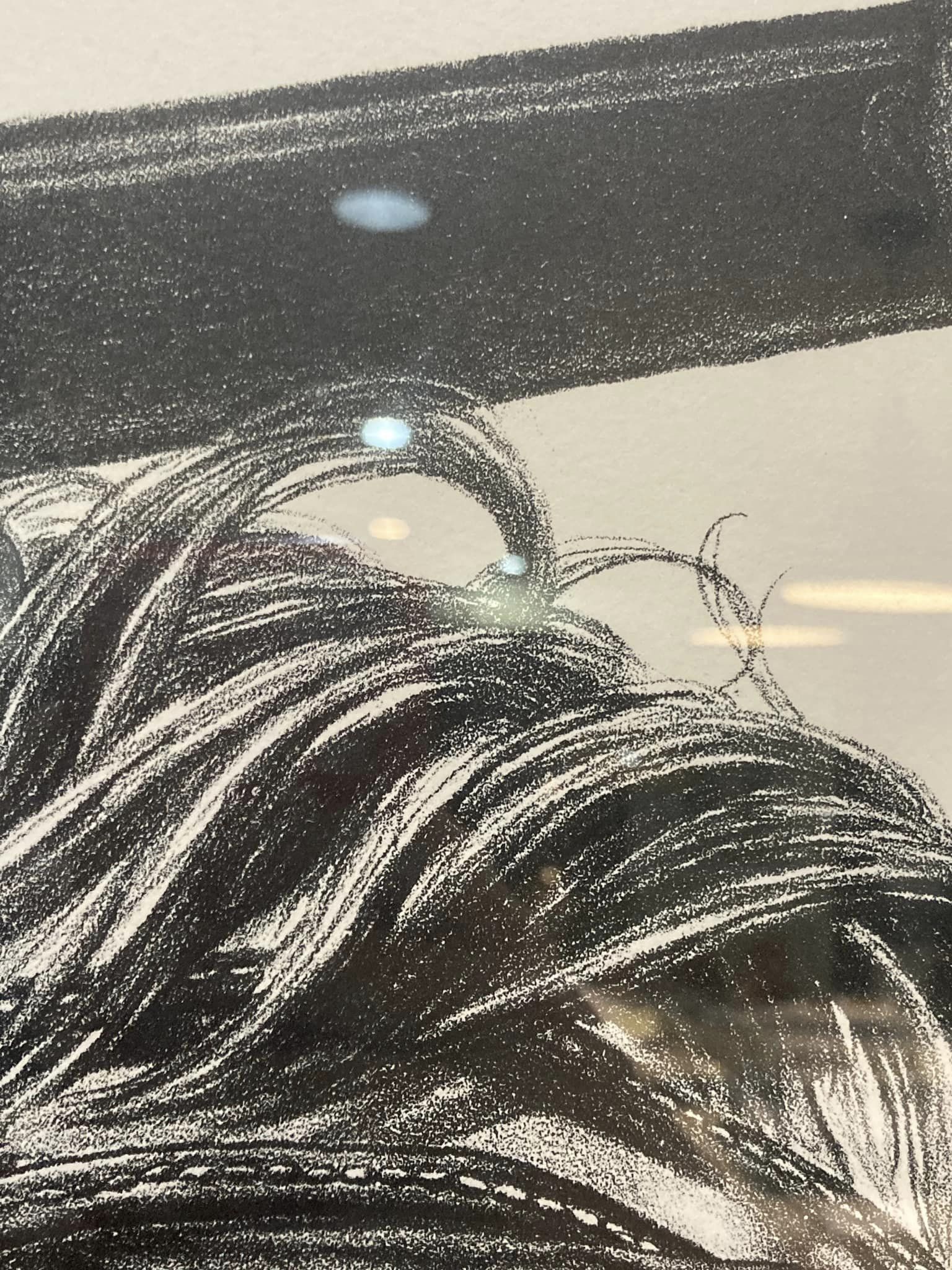 Framed Artist Jack Beal (1931-2013) Self Portrait Lithograph Print - Image 3