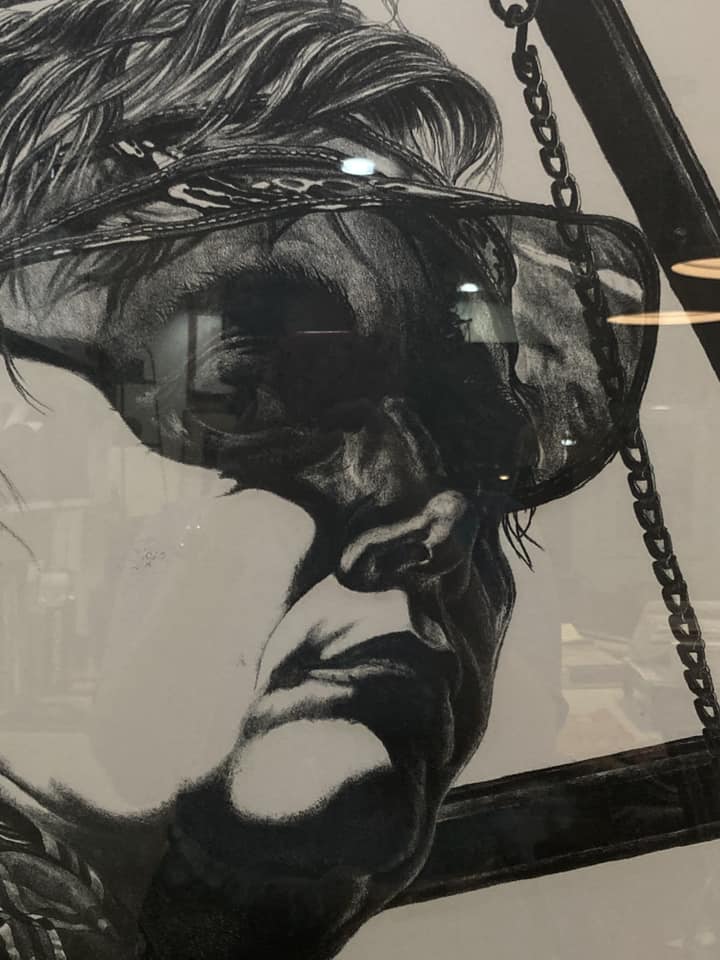 Framed Artist Jack Beal (1931-2013) Self Portrait Lithograph Print - Image 5