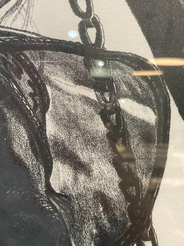 Framed Artist Jack Beal (1931-2013) Self Portrait Lithograph Print - Image 7