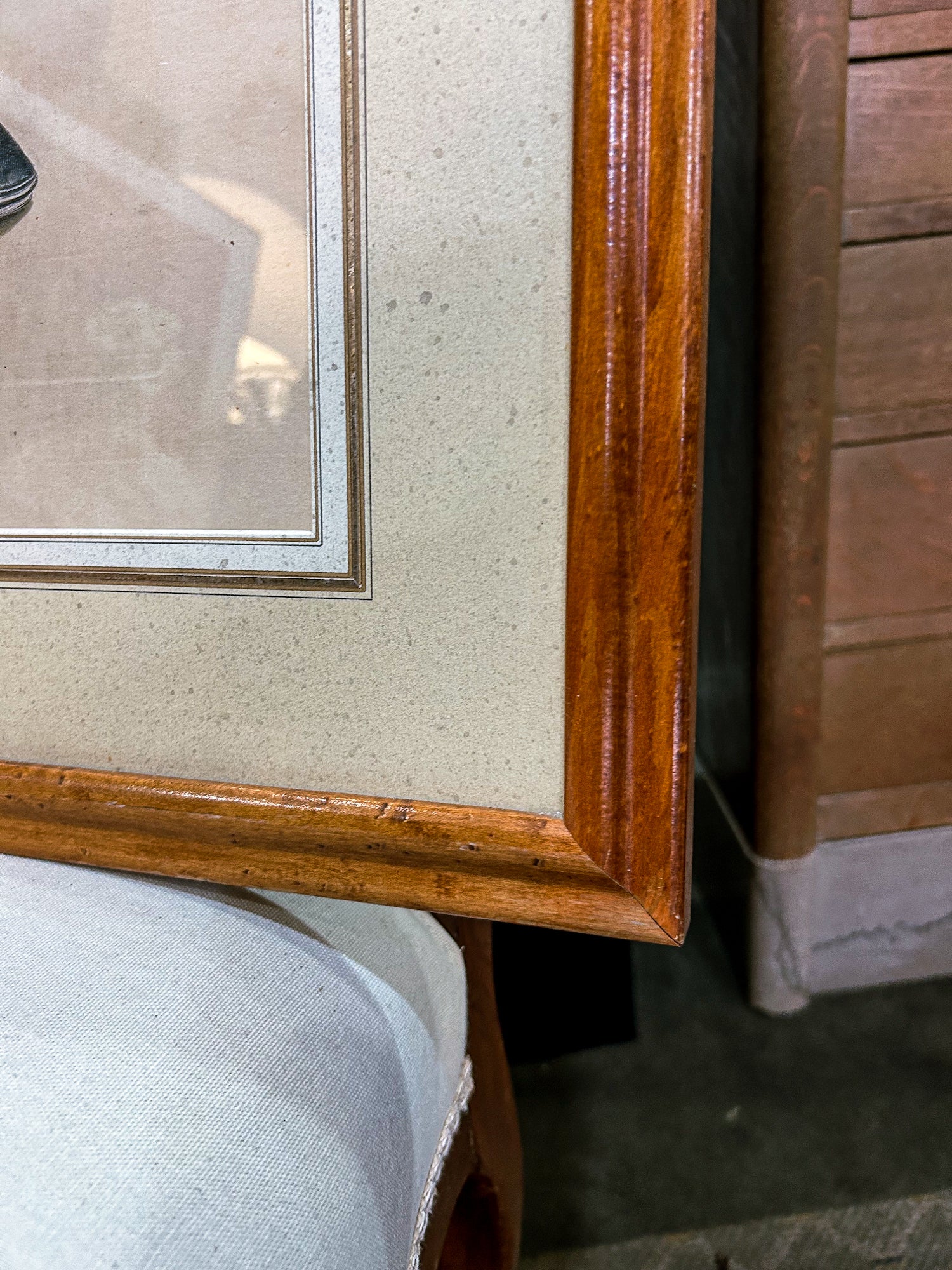 18th Century Mark Catesby (1679-1749) Hand Colored Tail Fish Framed Engraving - Image 8