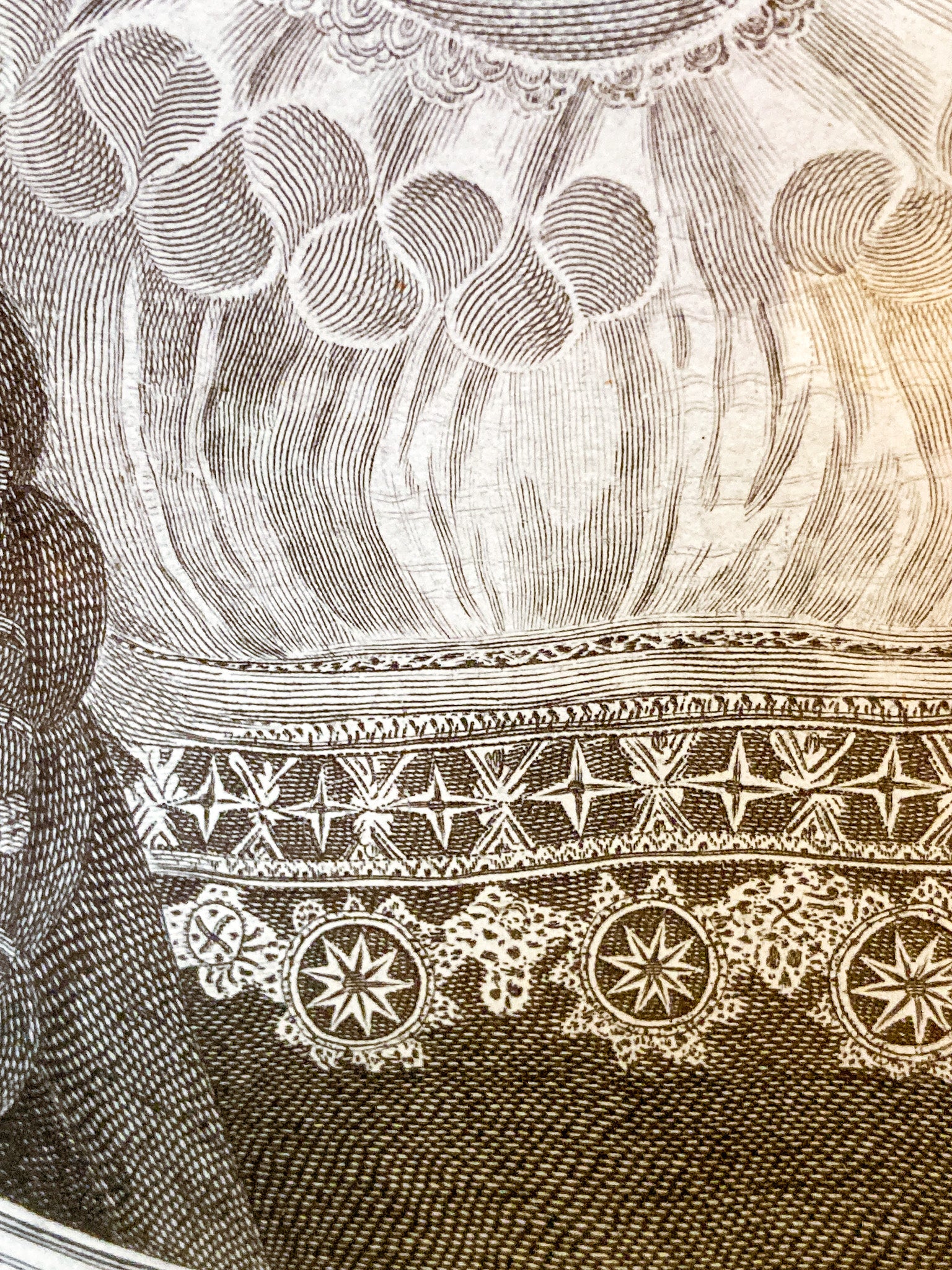 Pair Antique 18th Century Royal England Scotland Queen Framed Prints - Image 26