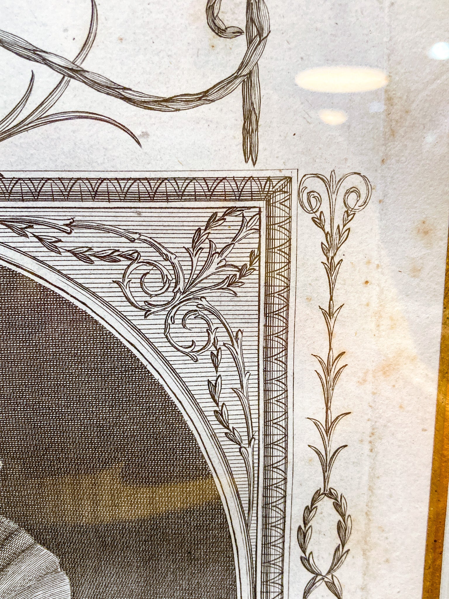 Pair Antique 18th Century Royal England Scotland Queen Framed Prints - Image 28