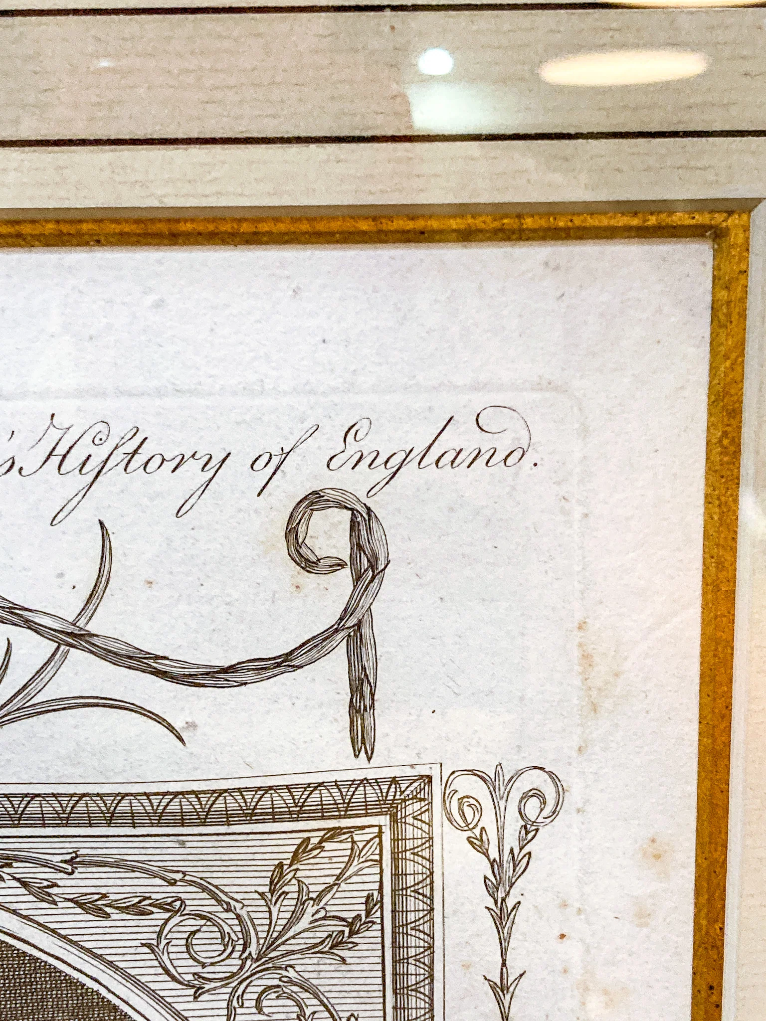 Pair Antique 18th Century Royal England Scotland Queen Framed Prints - Image 30