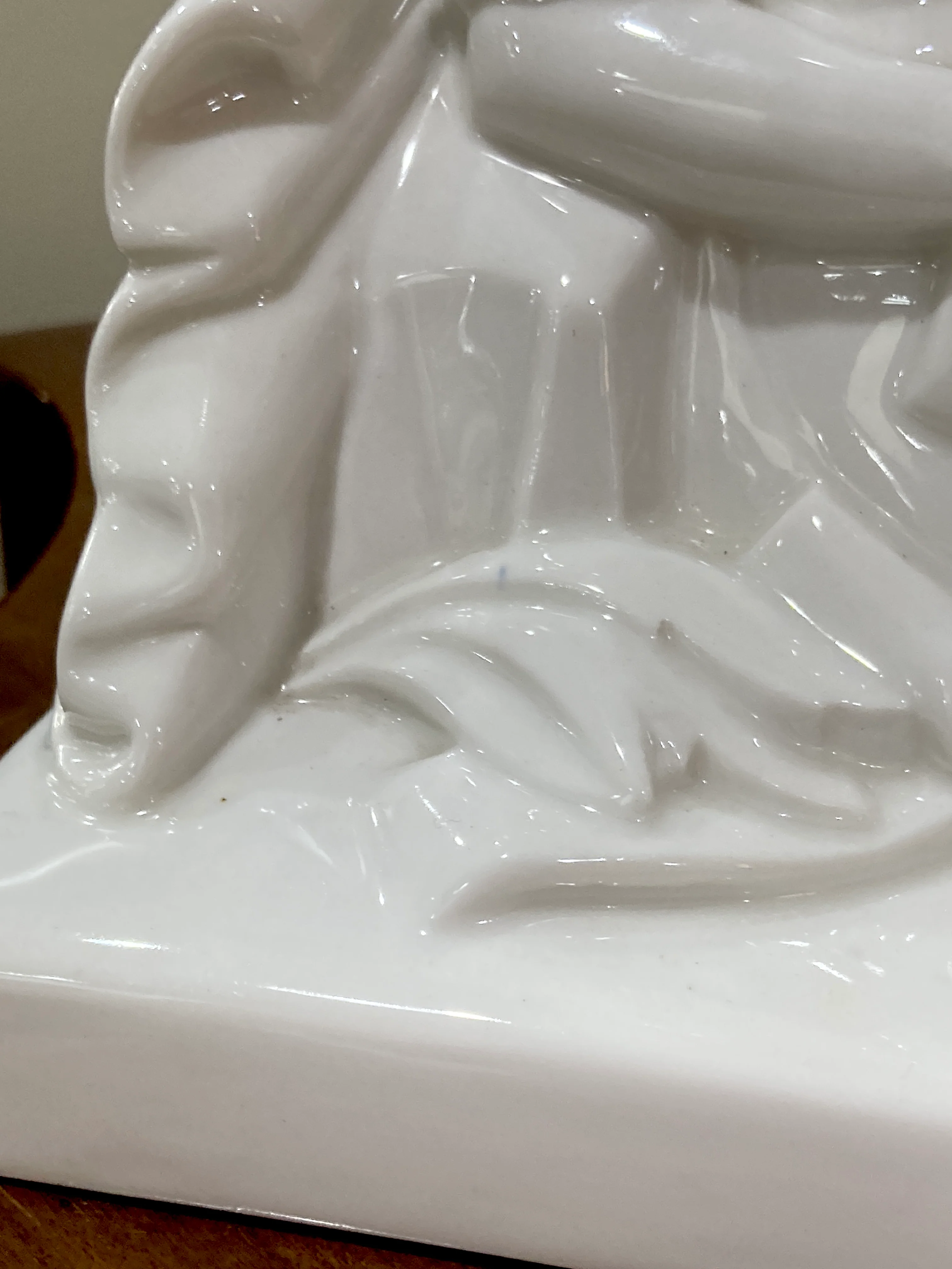 Vintage Art Deco Reclining Female Lamberton Porcelain Figure Sculpture - Image 11