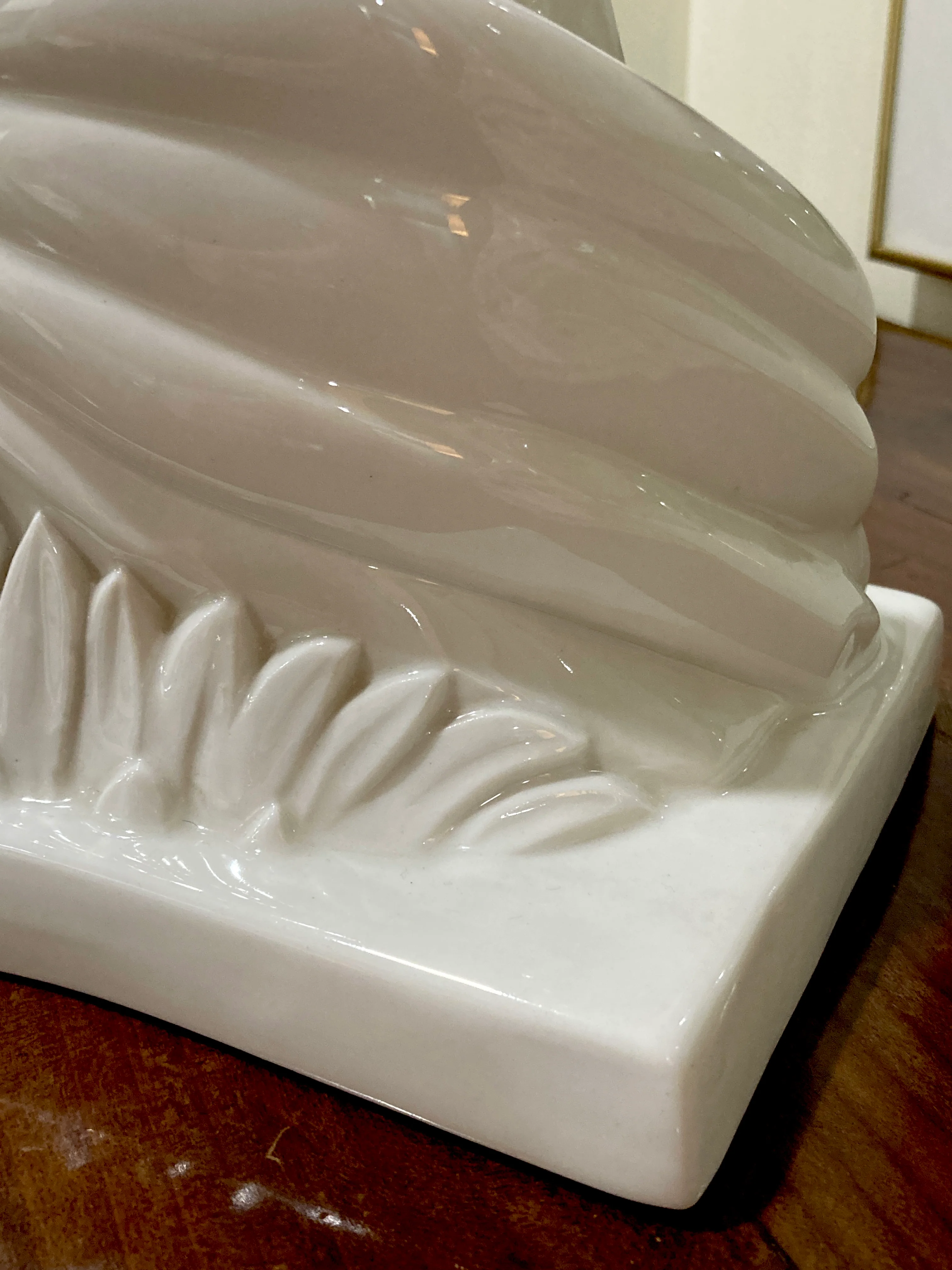 Vintage Art Deco Reclining Female Lamberton Porcelain Figure Sculpture - Image 15