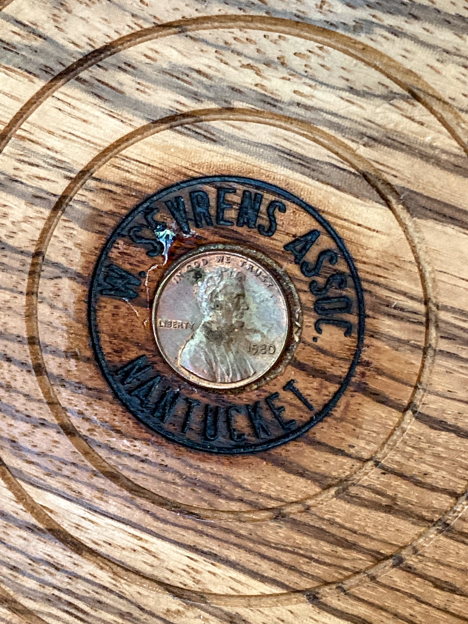 Vintage 1980s William Sevrens Lightship Penny Bottom Large Woven Basket - Image 24