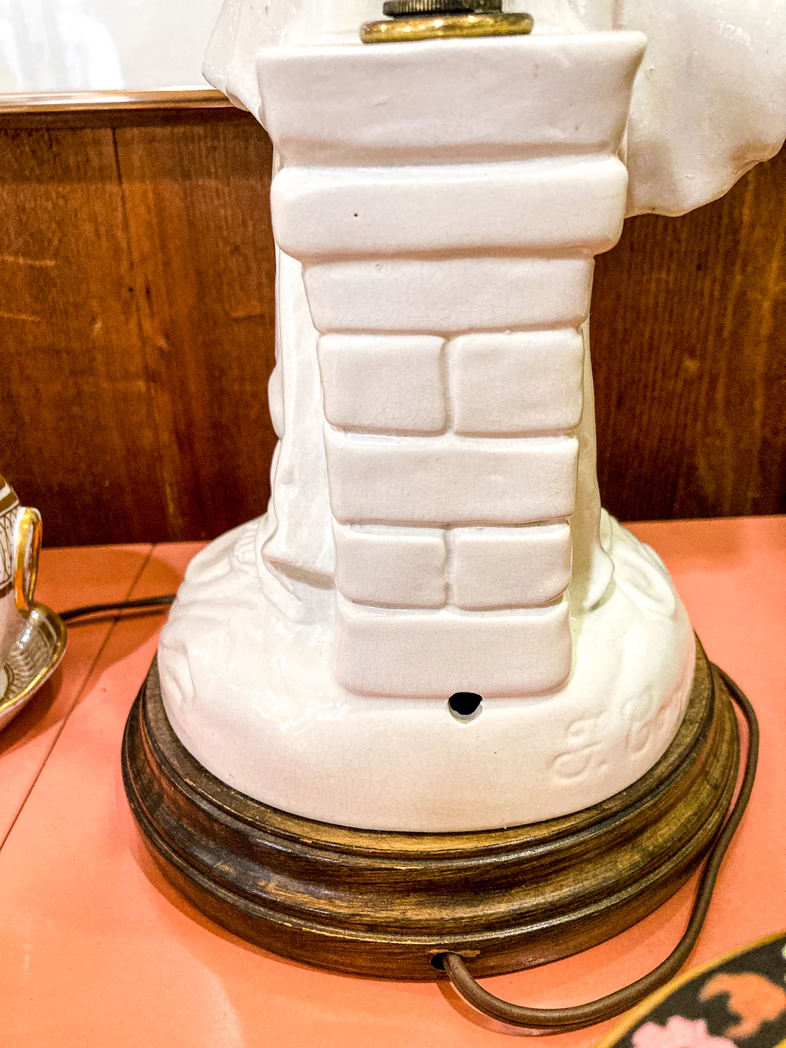 Vintage Frederick Cooper Blanc de Chine Ceramic Musician Figural Table Lamp - Image 18