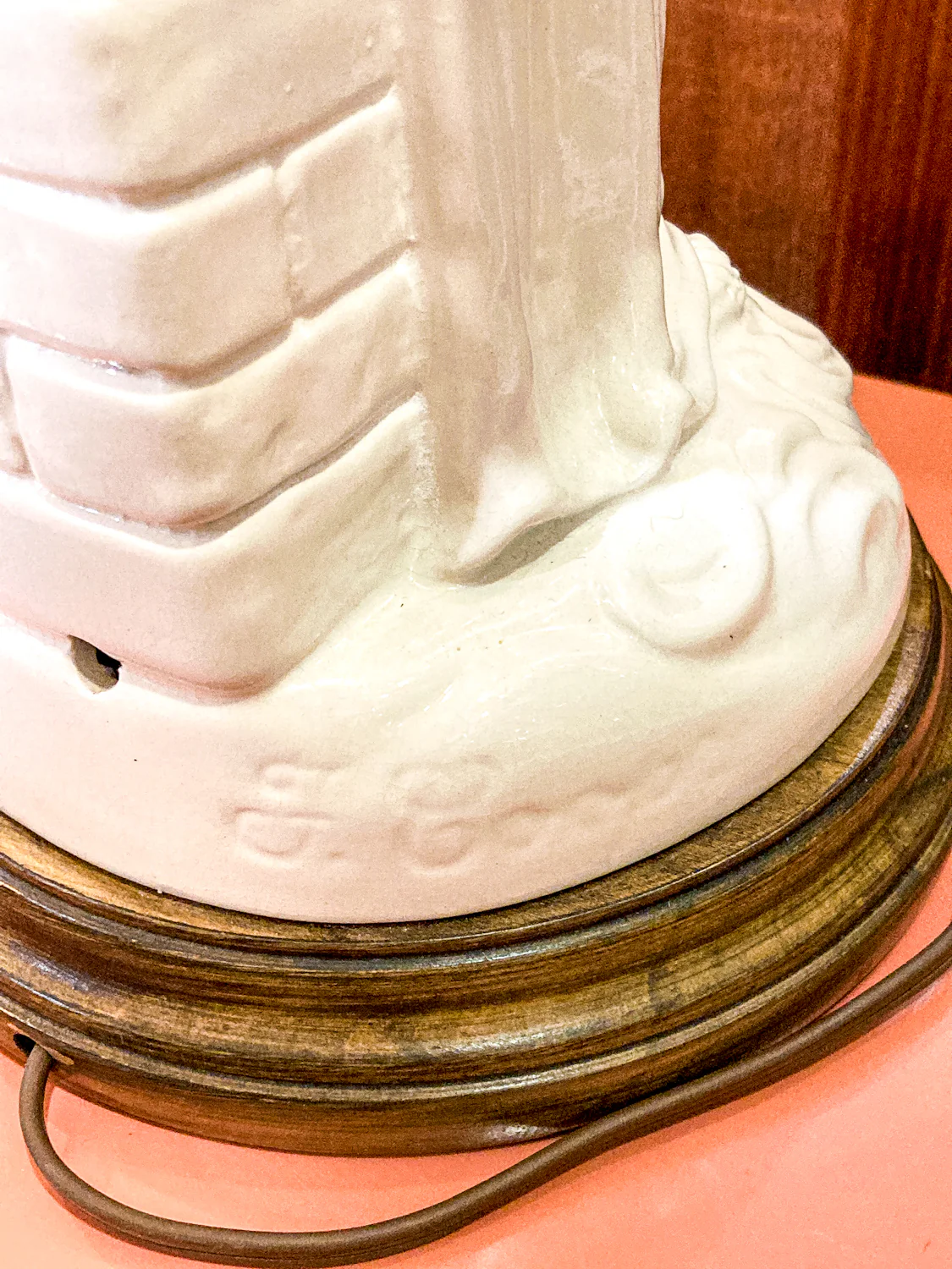 Vintage Frederick Cooper Blanc de Chine Ceramic Musician Figural Table Lamp - Image 20